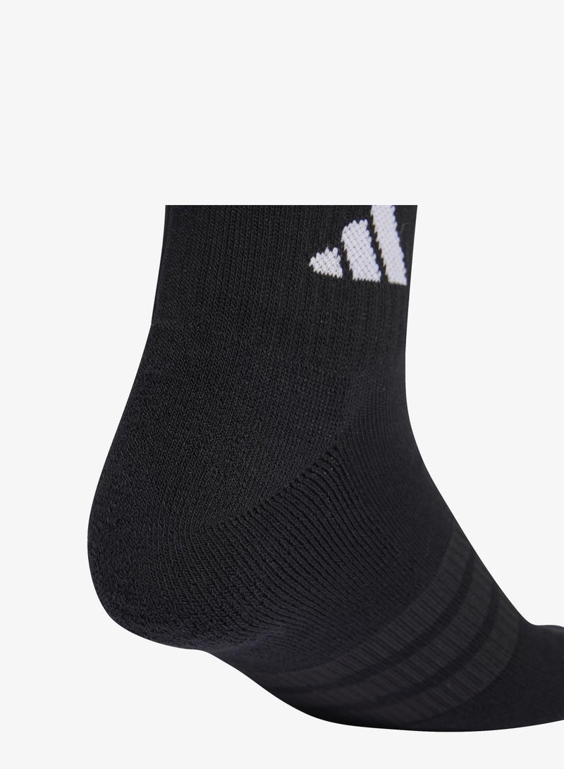 Adidas CUSHIONED SPORTSWEAR ANKLE SOCKS 3 PAIR PACK - Image 4