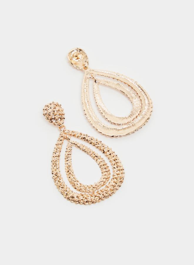 Styli Long Oversize Earrings - Image 3