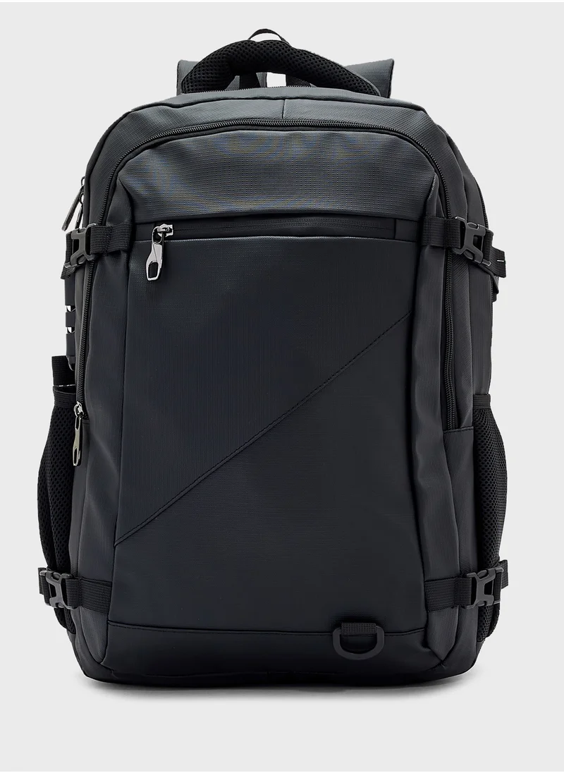 Robert Wood Padded Back Support Casual Backpack