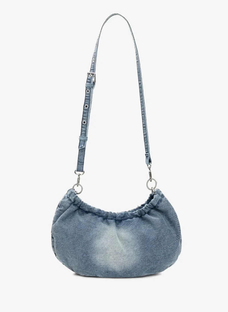 DESIGUAL Blue Medium Oval Bag With Charms for Women | Best Price UAE