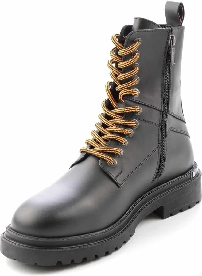 HARLEY DAVIDSON Coro Men's Black Leather Boots