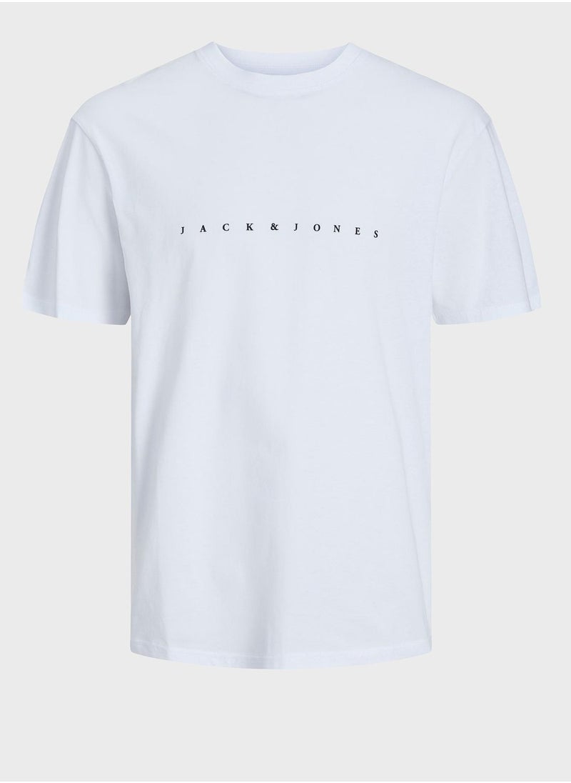 JACK & JONES Logo Crew Neck T-Shirt  - Image 5