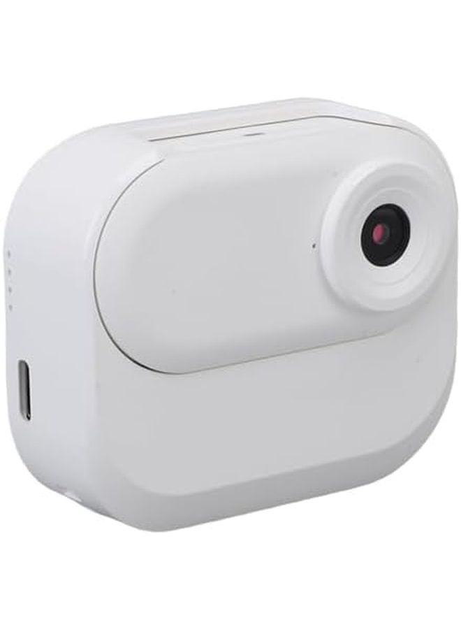 White 1080P Magnetic Mount Action Camera Rainproof Wearable POV Cam 32GB for Cycling Travel Vlog Pet Walking Recording - Image 1