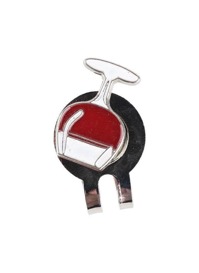 Thoraya Wine Glass Shaped Magnetic Metal Hat Clip Ball Mark Fit for Visor Outdoor Accessories Marker  - Image 4