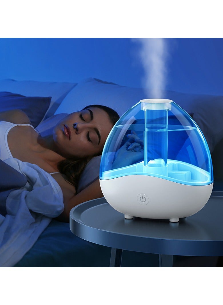 New Transparent Fog Humidifier Home Silent Small Air Purifier Large Capacity Ultrasonic Humidifier  - Image 1