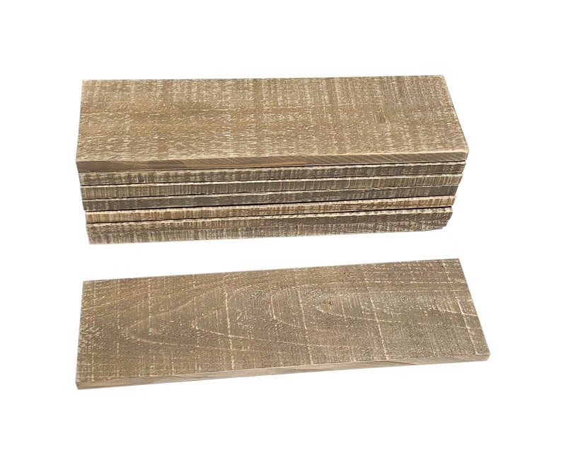 Cregugua Rustic Reclaimed 8-Pack Weathered Wood Sign | 12-Inch Farmhouse Wood Planks - Image 4