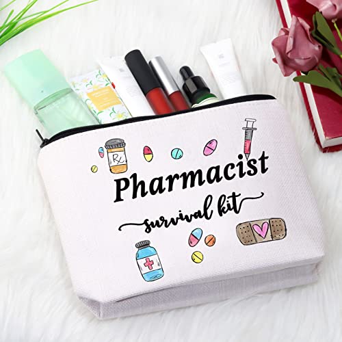 GJTIM Pharmacist Gift Pharmacy Student Gift Pharmacists Survival Kit Pharmacist Cosmetic Bags for Pharmacy Tech (Survival Pharmacist Bag) - Image 4