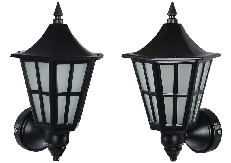 GreyWings Metal, Frosted Glass Wall Light Sconce Lamp Big Pack of 2 - Image 4