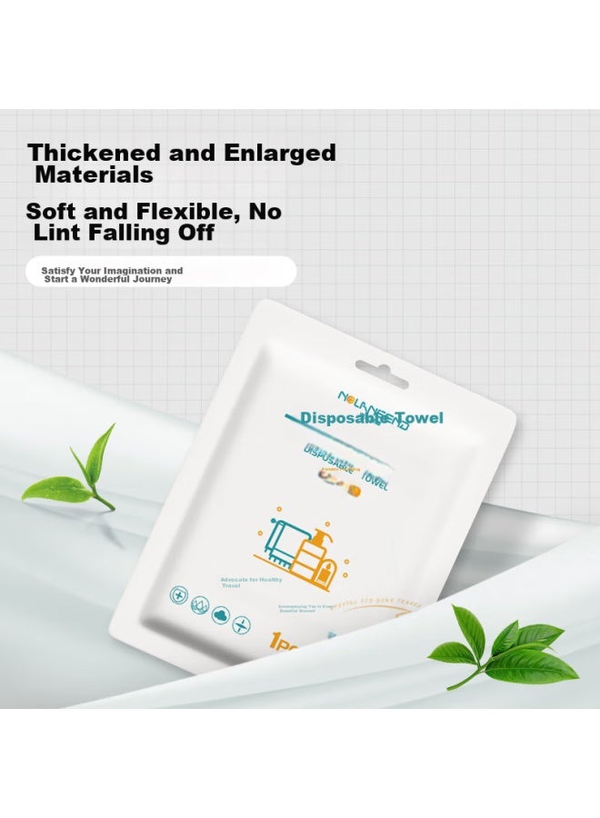 NOLANSEND Nuolansendi Disposable Towel Bath Towel, Extra Large And Thick, Travel Face Towel, Vacuum Sealed Non-compressed, Hotel Supplies, 5-pack - Image 3