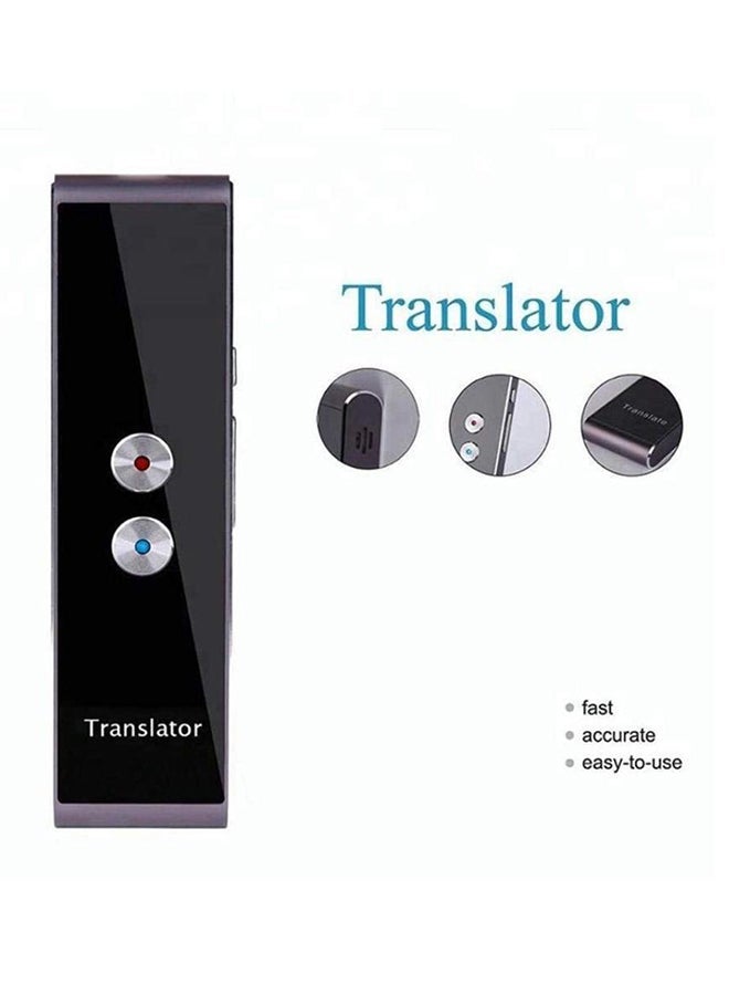 NIBEMINENT Intelligent Voice Translator Black - Image 2