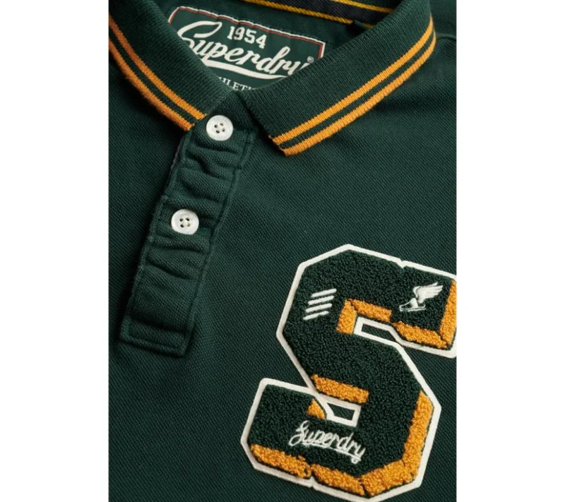 Superdry Vintage Athletic Patch Polo Shirt