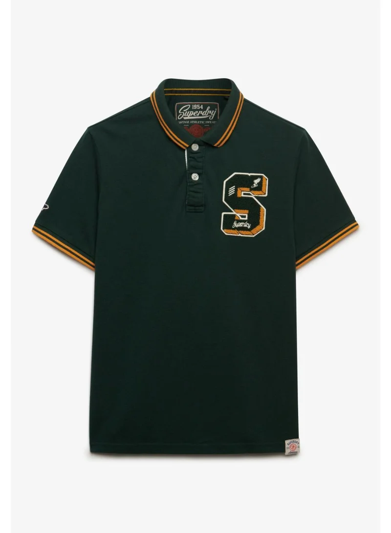 Superdry Vintage Athletic Patch Polo Shirt