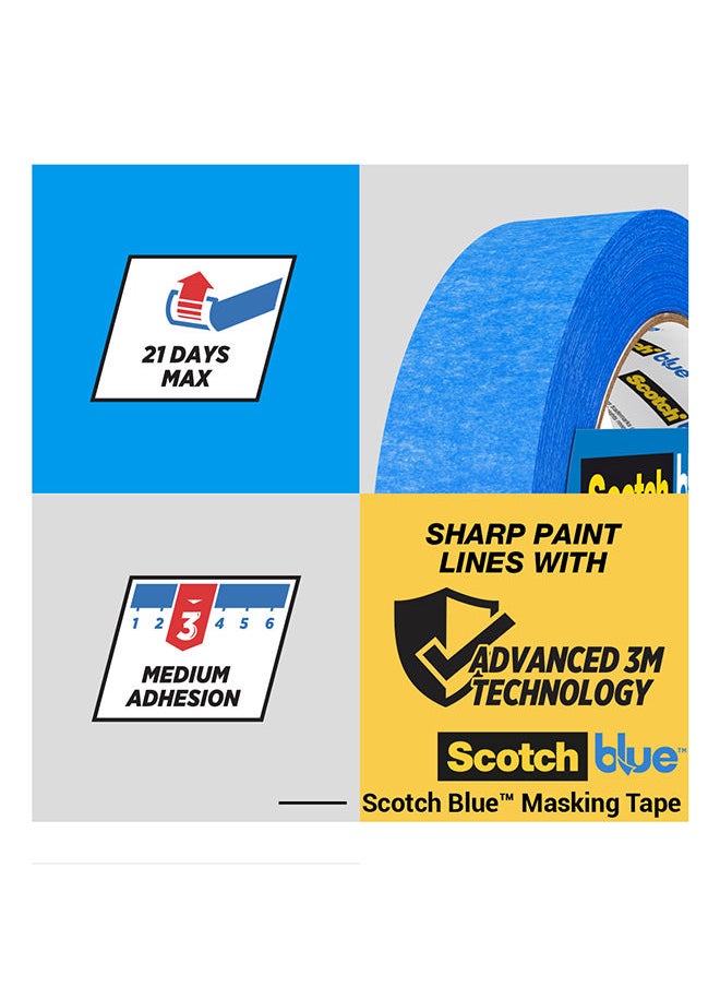 3M Scotch - Scotch Blue Sharp Lines Advanced Masking Tape 2093, 24mm x 41m. 1 roll/pack - Image 1