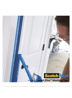 3M Scotch Scotch Blue Sharp Lines Advanced Masking Tape 2093, 24mm x 41m. 1 roll/pack  - Image 3