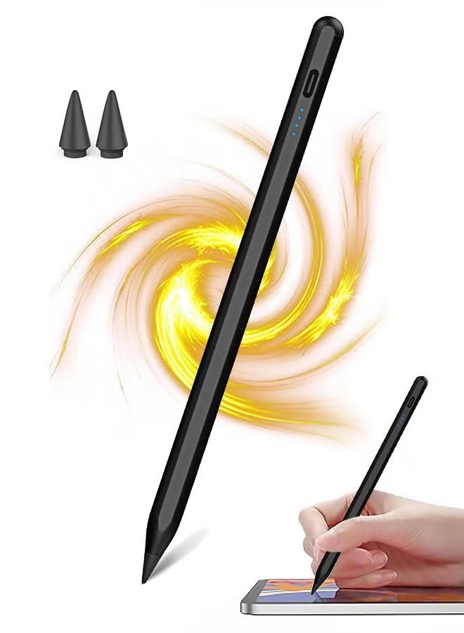 Universal Active Stylus Pen Compatible with Huawei/Honor/Samsung/Lenovo/Xiaomi and Other Android Smartphone and Tablet Devices Tablet Pen, Black (Not for iPad/iPhone) - Image 1