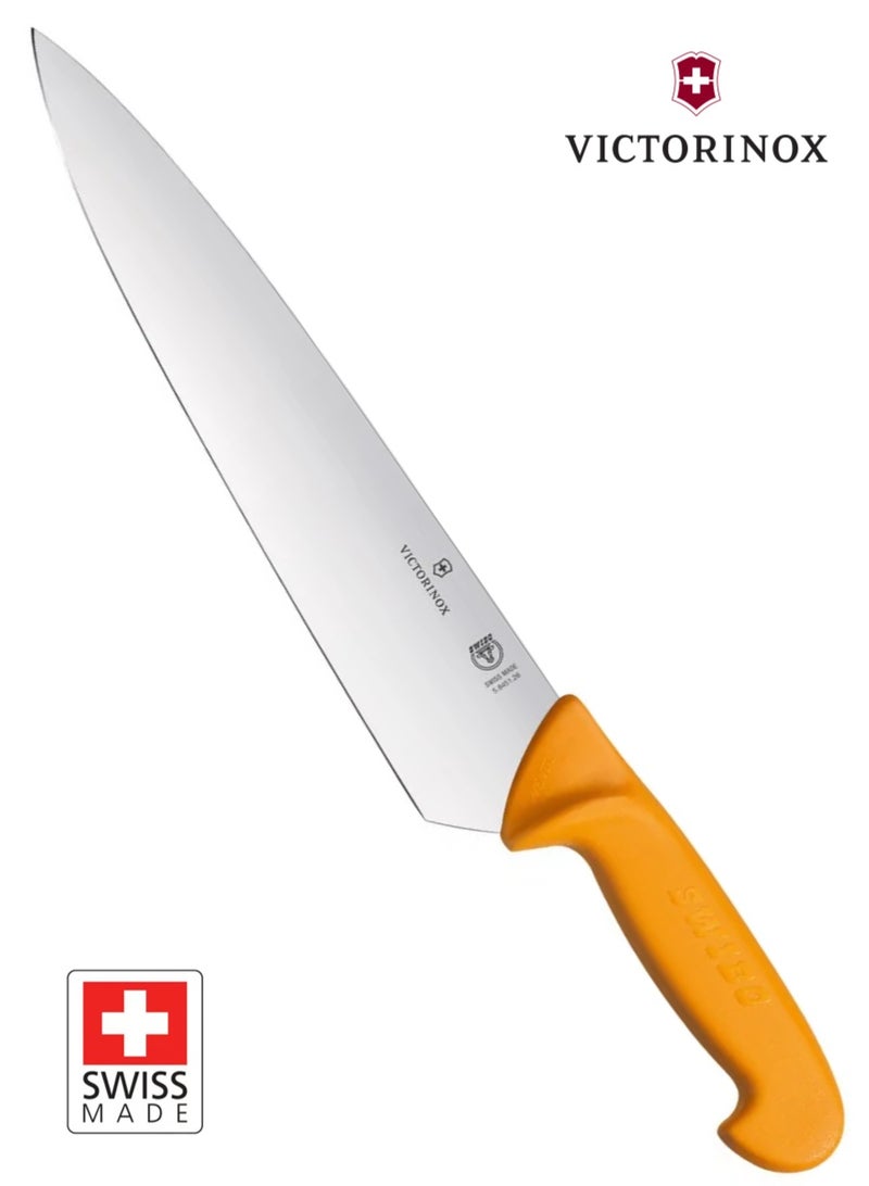 Victorinox Swibo Chefs Carving Knife 21 cm Heavy Stiff Blade Yellow