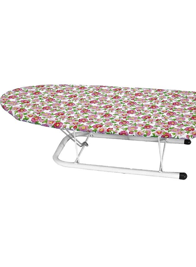Table Top Mesh Ironing Board Multicolour Ironing Table With Iron Holder Foldable And Adjustable - Image 3