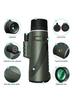 Cool Baby COOLBABY 50X60 Monocular Telescope High Powered Monocular for Adults with BAK4 Prism & FMC Lens for Stargazing Hunting Wildlife Bird Watching Travel...  - Image 5