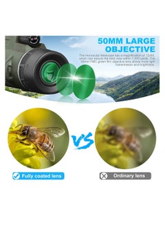 Cool Baby COOLBABY 50X60 Monocular Telescope High Powered Monocular for Adults with BAK4 Prism & FMC Lens for Stargazing Hunting Wildlife Bird Watching Travel...  - Image 4
