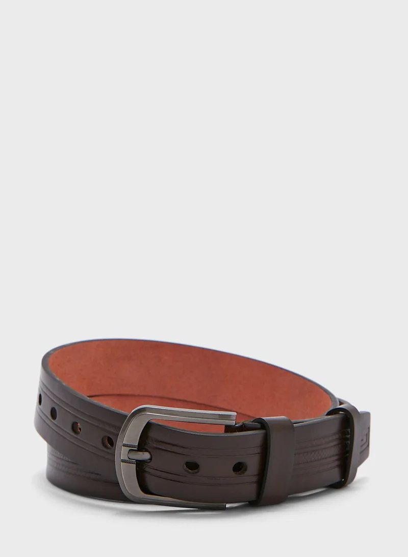 Seventy Five Casual Embossed Belt