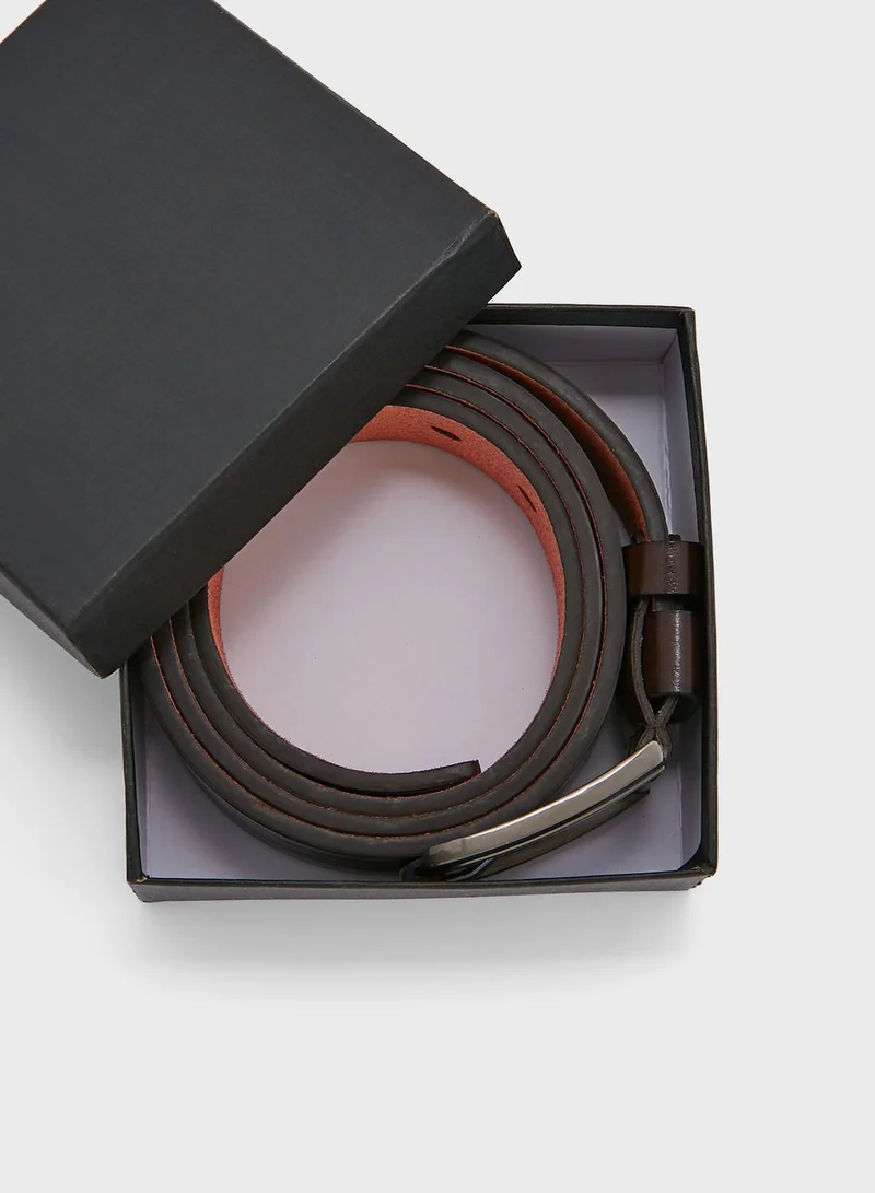 Seventy Five Casual Embossed Belt