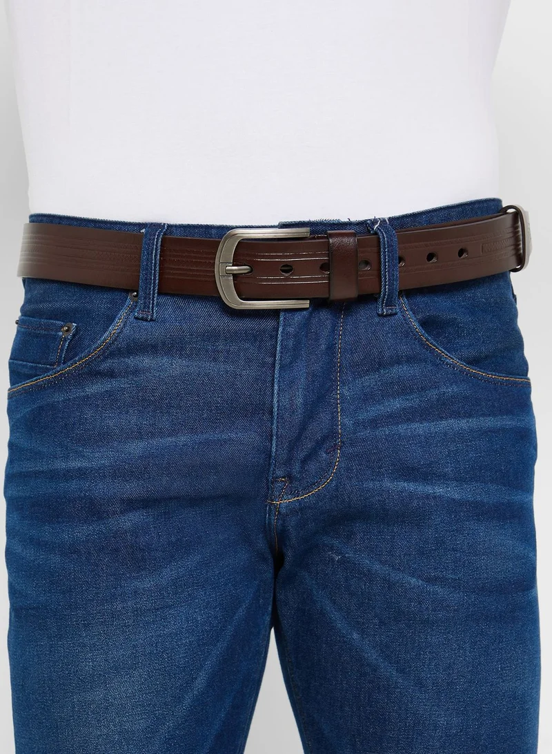 Seventy Five Casual Embossed Belt