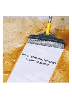 Generic Bathroom Cleaning Brush with 120 Degree Handle Ceramic Floor Long Adjustable V-Shaped Bristles with Mop for Kitchen Bathroom Wall Mounted Cleaning Supplies  - Image 2