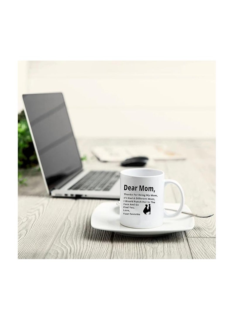 PRINTSHOP4ME Mother's Day Ceramic Mug For Best Mom Ever-Best Gifts Mom-Birthday Gifts From Daughter Son-Gifts For Mom - Image 4