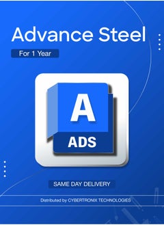 Autodesk Autodesk Advance Steel – 1 Year Subscription | SAME DAY DELIVERY 