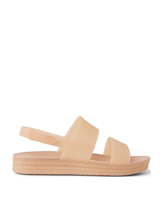 Reef Water Vista Womens Platform Sandal, Water Friendly, Adjustable Strap, Tinted Sand, 9 - Image 1