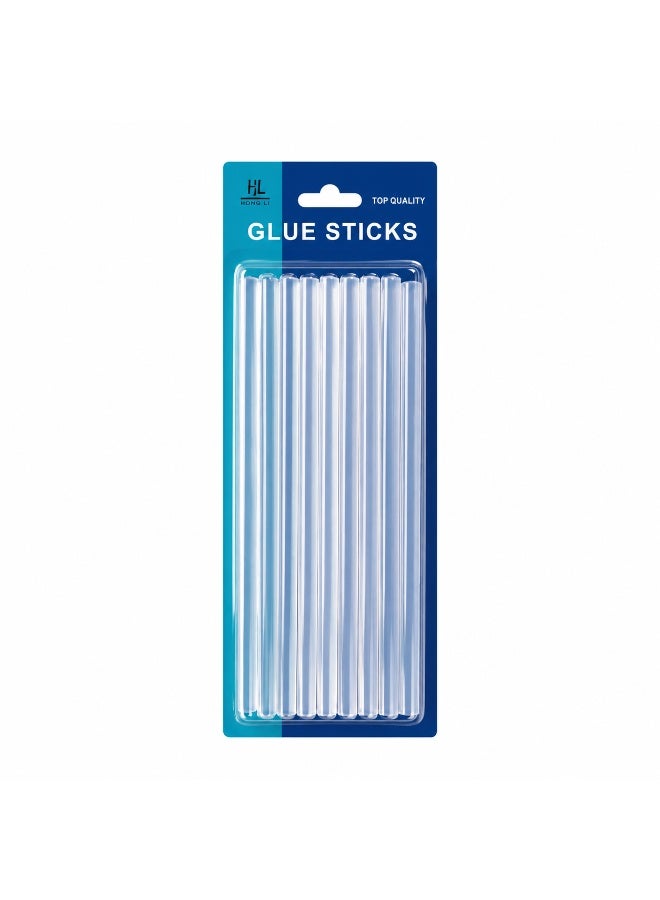 Hot Glue Sticks, 24 Pieces, 0.70cm Diameter, Clear, for Craft & Office Use