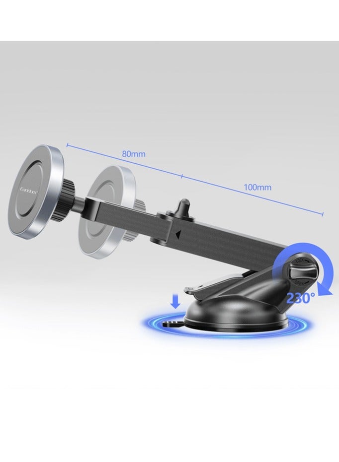 JAJEEK "MagSafe Smartphone Holder with Suction Cup for Car – Adjustable Mount for iPhone 12, 13, 14, and Other MagSafe Devices" - Image 2