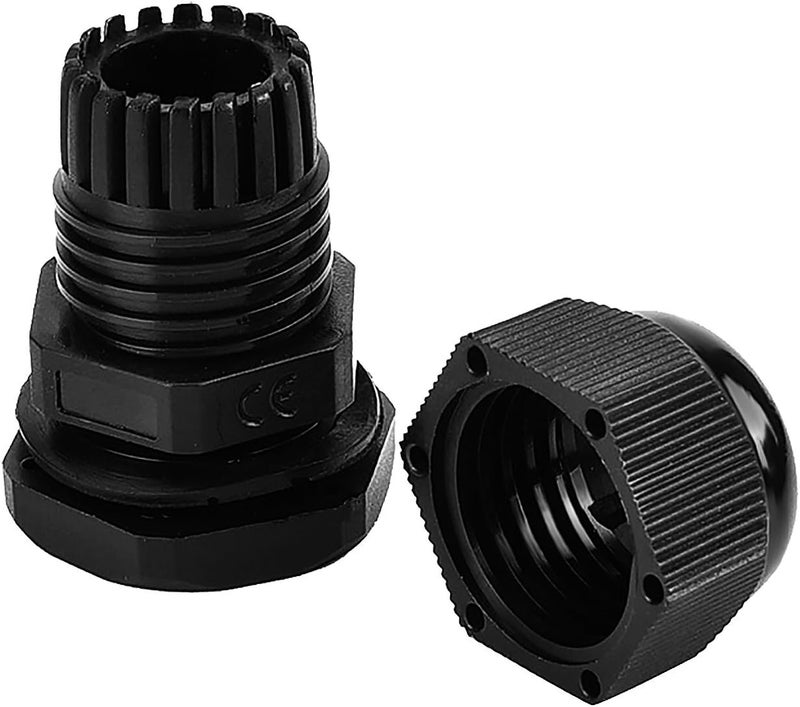 eBoot eBoot Plastic Waterproof Adjustable 3513mm Cable Glands Joints PG7 PG9 PG11 PG135 PG16 Pack of 20  - Image 5