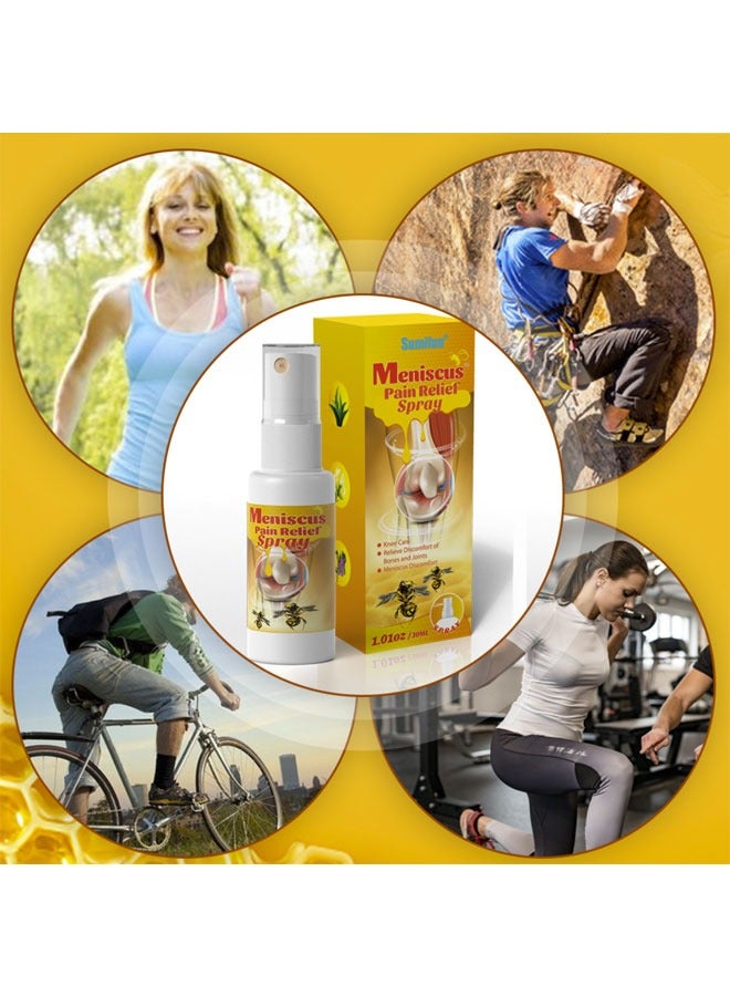 سوميفون بخاخ لتخفيف آلام الغضروف المفصلي، بخاخ سم النحل لتخفيف آلام المفاصل والعضلات والركبتين والقدمين، بخاخ مسكن لآلام سم النحل لتدليك العضلات والمفاصل - Image 4