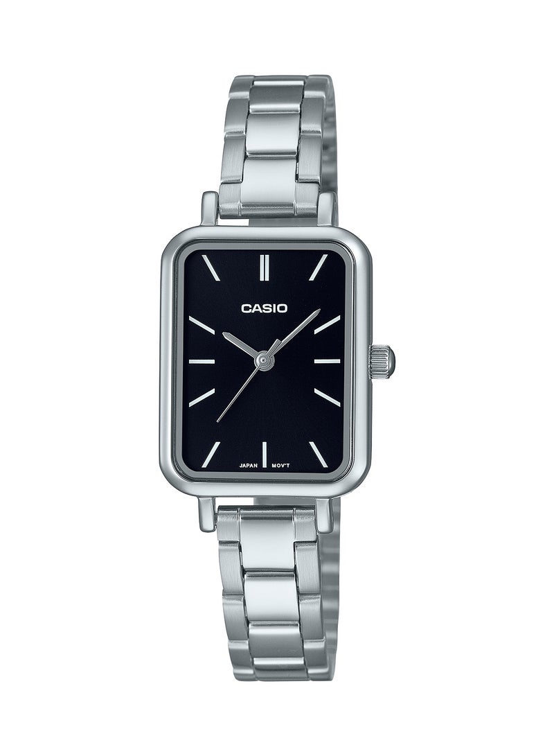 CASIO Water Resistant Analog Quartz Stainless Steel Watch - LTP-V009D-1EUDF -20mm