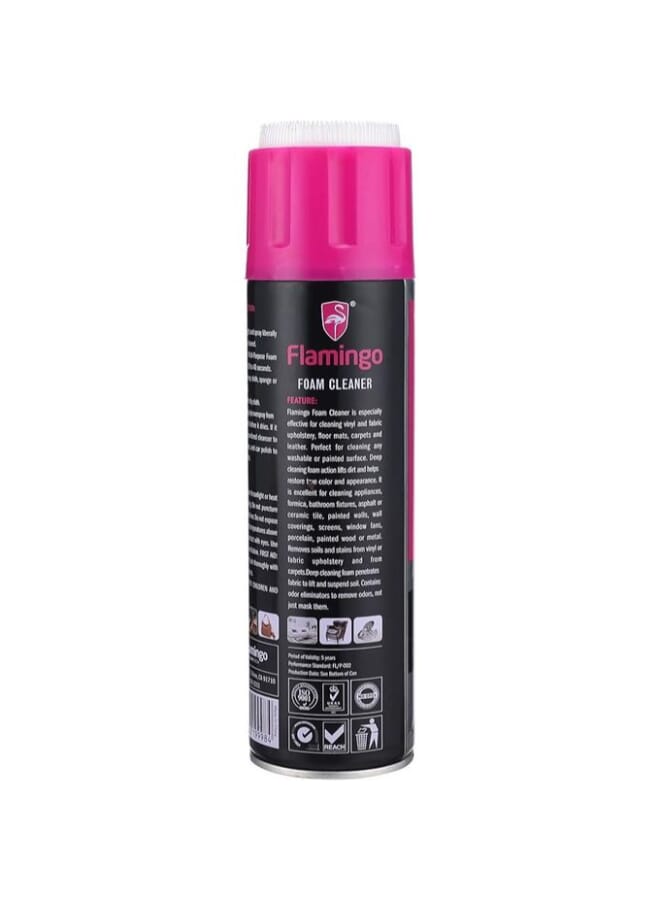 Flamingo Flamingo Multi-Purpose Cleaner - Foam for Cars, Sofas, and Home - Foam (650 ml) - Image 2