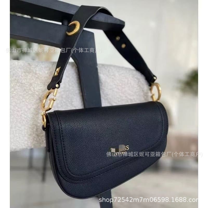 New Retro Underarm Bag Trendy Snake Print Shoulder Bag Women'S Old Flower Saddle Crossbody Bag - Image 2