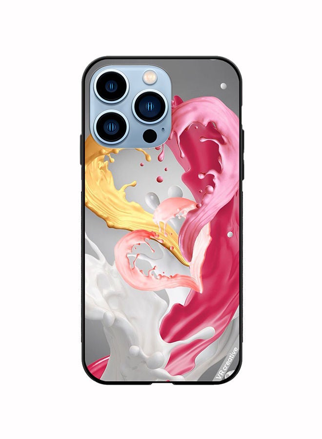 VR CREATIVE Protective Case Cover For Apple iPhone 13 Pro Couple Design Multicolour - Image 1
