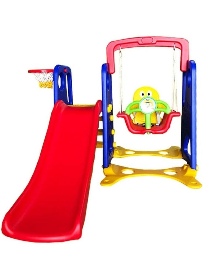 Fitness World Fitness World 3 in 1 Swing and Slide With Basketball Game  - Image 3