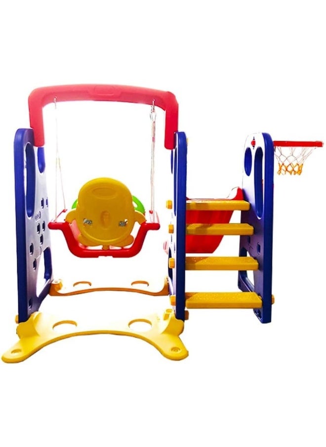 Fitness World Fitness World 3 in 1 Swing and Slide With Basketball Game  - Image 4