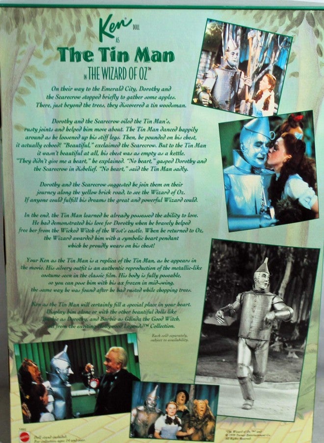 Barbie Ken as the Tin Man, Hollywood Legends, The Wizard of - Image 2