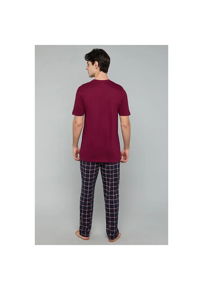 أر أند بي Checked Loungewear Set
