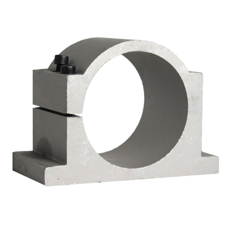 100mm Cast Aluminum CNC Spindle Motor Mount Bracket Holder For Water Cooled Spindle - Image 2