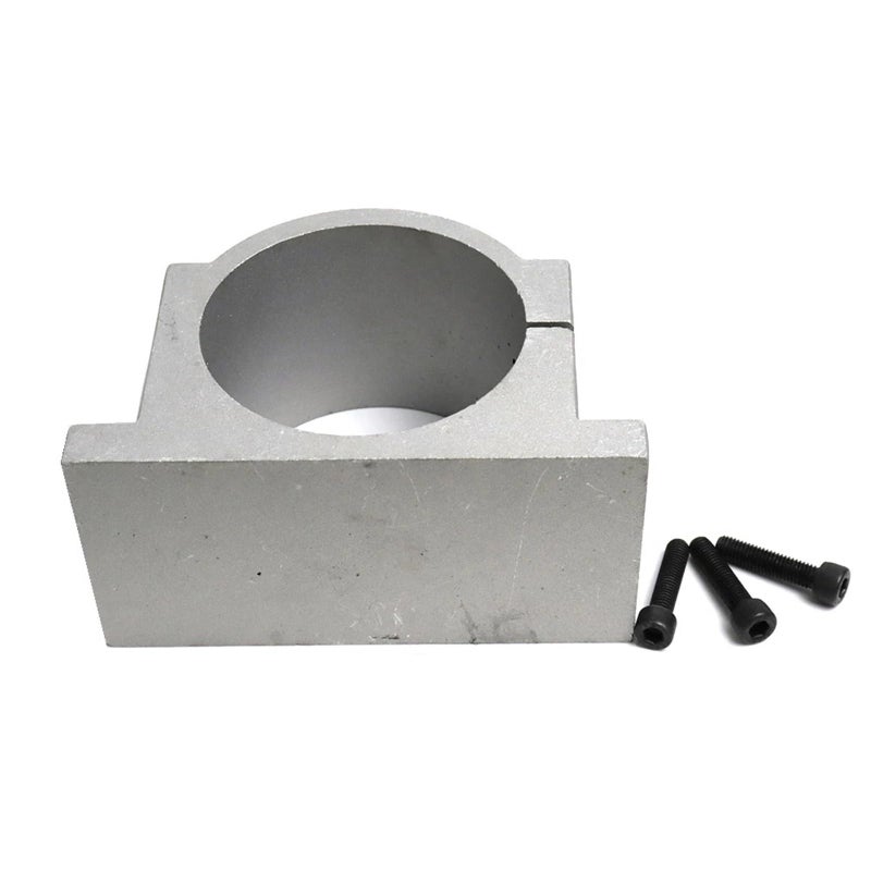 100mm Cast Aluminum CNC Spindle Motor Mount Bracket Holder For Water Cooled Spindle - Image 5
