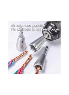 PROMASS promass Wire Twister Tool for Drill, Drill Wire Twister, Wire Twister Wire Connector Wire Twisting Tool, Wire Nut Twister for Electrical Power Drill 3pcs  - Image 3