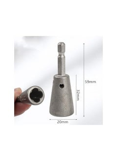 PROMASS promass Wire Twister Tool for Drill, Drill Wire Twister, Wire Twister Wire Connector Wire Twisting Tool, Wire Nut Twister for Electrical Power Drill 3pcs  - Image 4