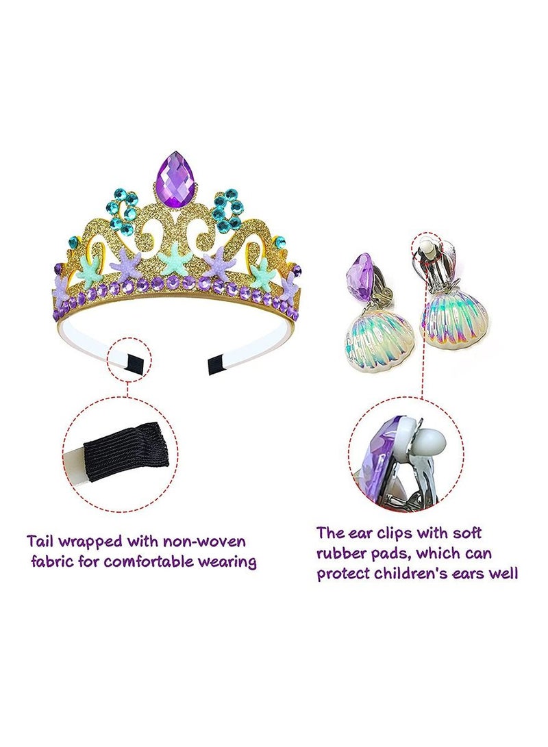 general Mermaid Jewelry for Girls 6 Pieces - Image 3