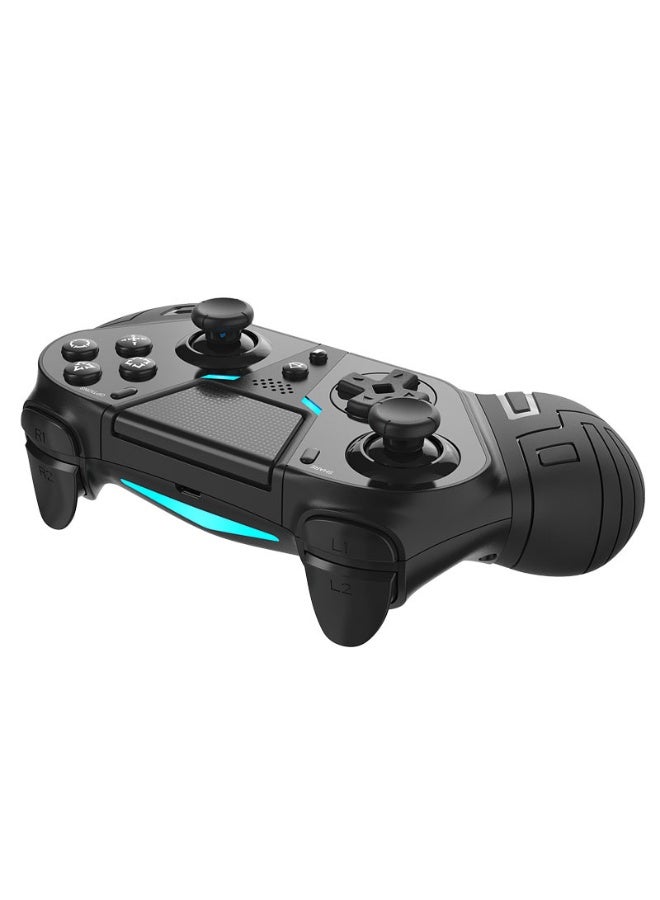general Classic Gamepad Elite Gaming Controller Multi-platform for PC/PS4/PS3/iOS/Android/Phone with Adjustable Joystick, High-Accuracy Six-Axis Gyroscope, Mapping Macro, Anti-Slip and Anti-Sweat Diamond-Shaped Adhesive Tape, ALPS Rocker, Asymmetric 3D Vibration Motor, 1000mAh Battery - Image 4