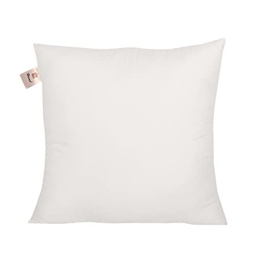 Home-The Best is for You Micro Fiber Cushion Insert Extra Soft, White (Pack of 1, 20x20 Inch) - Image 1