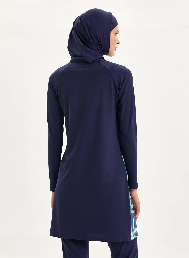 ريفاماري Noor Burkini 5-Piece Modest Swimwear Set